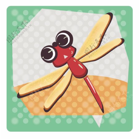 蜻蜓卡通形象