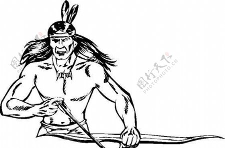 装饰图案印第安部落矢量素材ai格式18