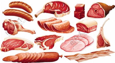 不同类型肉制品插图
