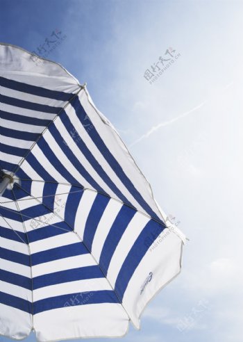 太阳伞摄影图片