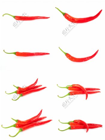 新鲜红辣椒图片