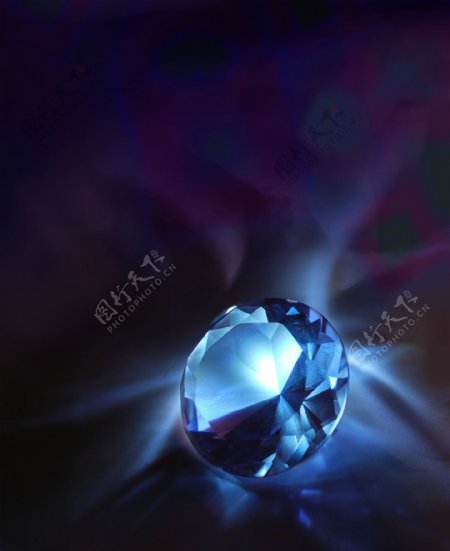 蓝色钻石图片