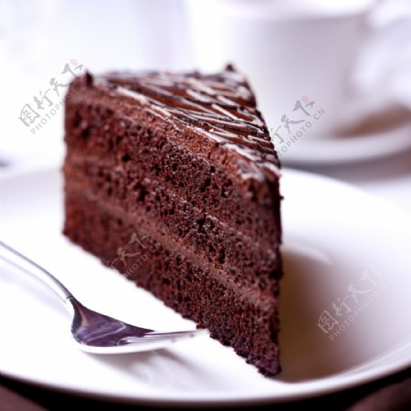 唯美巧克力蛋糕图片