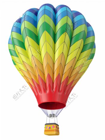 美丽的热气球设计