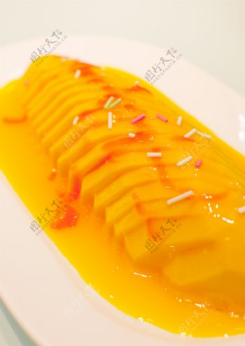 中国传统美食木瓜图片