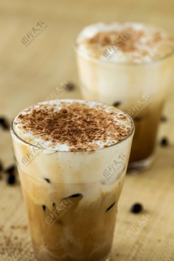 摩咔冰咖啡图片