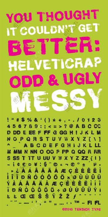 helveticrap字体