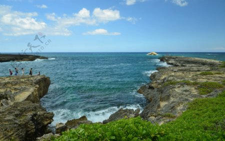 夏威夷海岸风景