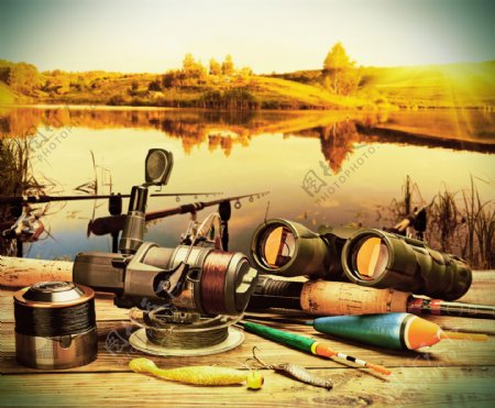 钓鱼工具图片