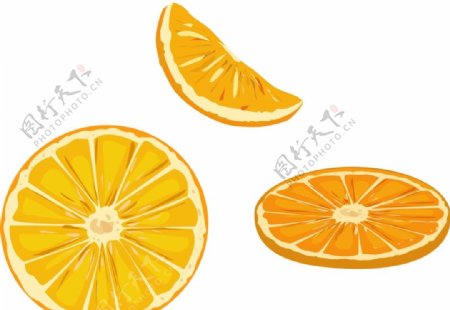 橙子切片