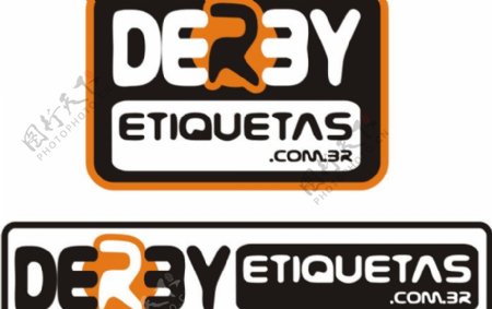 DerbyEtiquetaslogo设计欣赏DerbyEtiquetas工厂LOGO下载标志设计欣赏