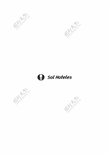 SolHoteleslogo设计欣赏SolHoteles大饭店标志下载标志设计欣赏