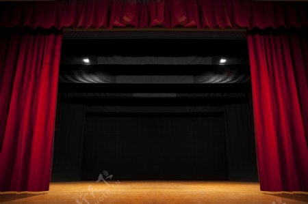 舞台幕布背景图片