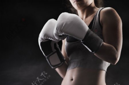 性感拳击运动员图片