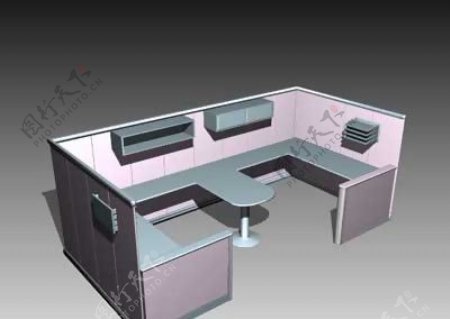 办公桌3D办公家具模型20080918更新37