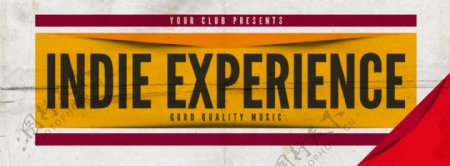 Experience2海报文字排版设计