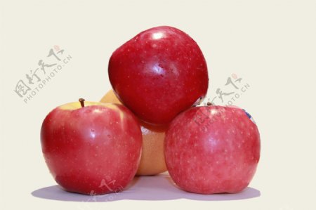 红富士苹果高清图片