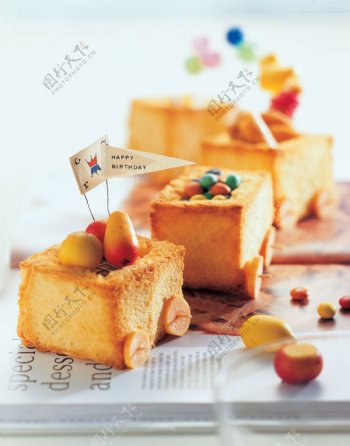 法式蛋糕图片