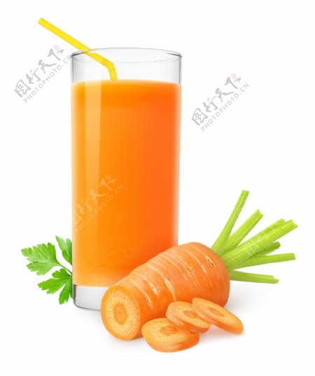 胡萝卜汁图片