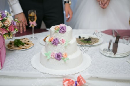 婚宴豪华蛋糕图片