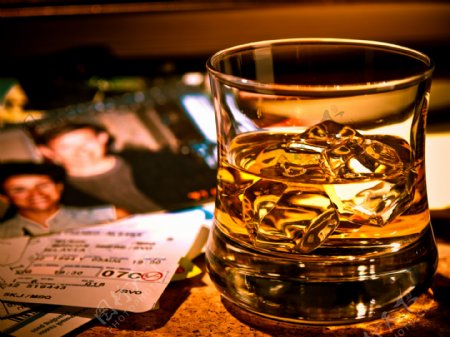 威士忌洋酒摄影图片