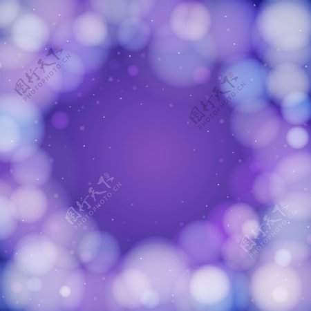 紫色光晕背景图