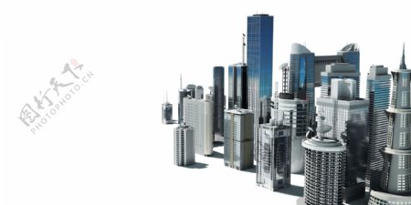 城市3D建筑设计