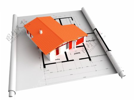 创意3D房屋建筑图片