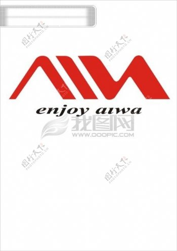 矢量标志logo标志品牌Aiwa
