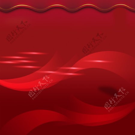 中国红大气纹理背景图