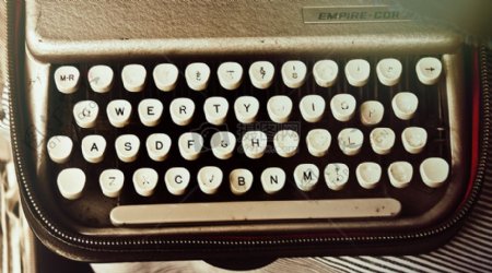 复古的老式键盘