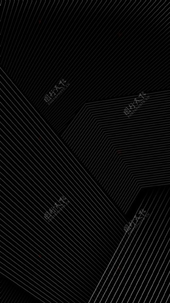 黑色金属纹理线条H5背景素材