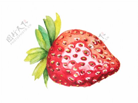 卡通可爱小草莓透明素材