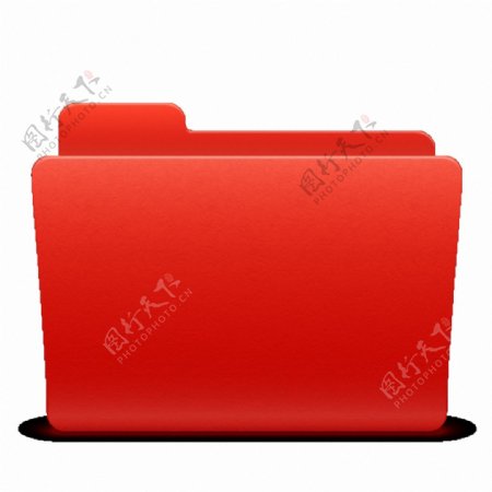 红色的文件夹免抠png透明素材