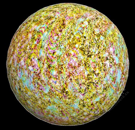 气模充气模型九大行星水星
