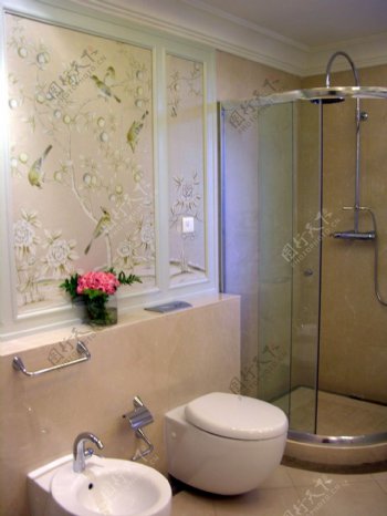 别墅室浴室内现代舒适装修
