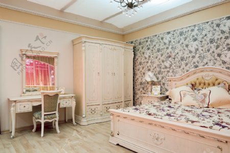 时尚感欧式卧室效果图