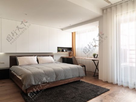 室内卧室现代环保装修效果图