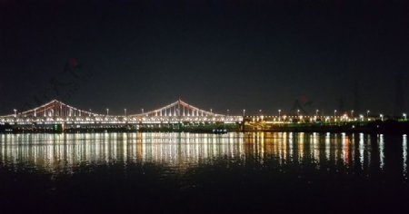 东莞东江夜景照片