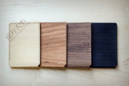 工业设计木质钱包