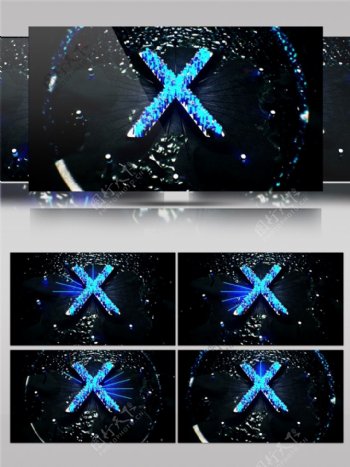 X蓝光视频素材