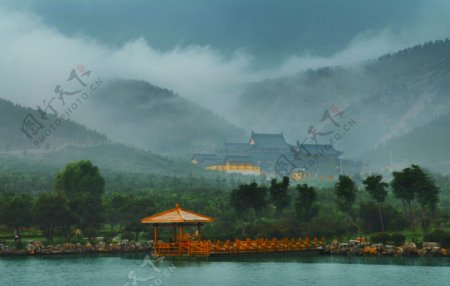 徐州大洞山胜境茱萸寺风景