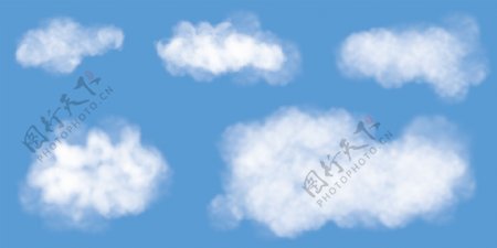 动漫云素材天空云朵蓝天云层