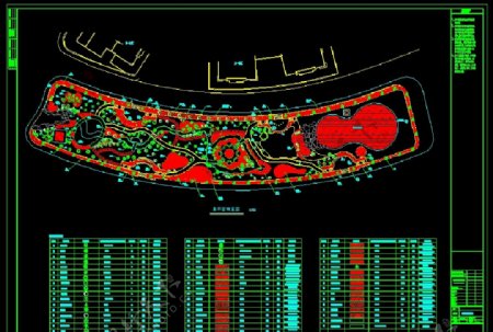CAD设计园林绿化施工景观