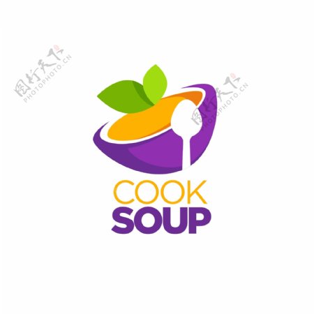 餐厅饭店粥铺logo标志设计