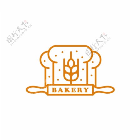 面包店甜品店蛋糕房logo标志