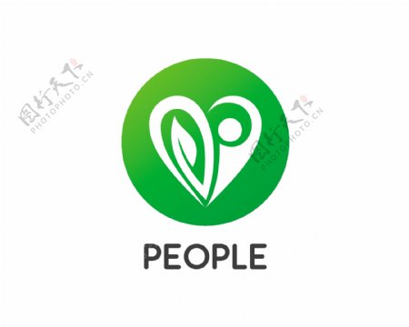 爱心公益慈善机构logo标志