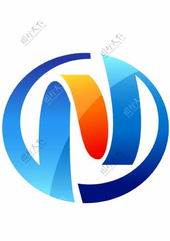 字母N的logo设计