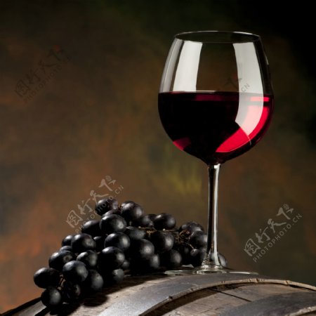 葡萄红酒杯