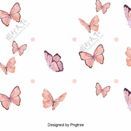 美丽卡通蝴蝶虫设计
